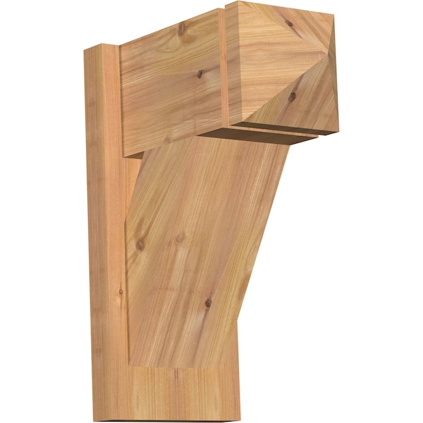 Ekena Millwork Traditional Arts & Crafts Smooth Outlooker, Western Red Cedar, 7 1/2"W x 14"D x 18"H OUT08X14X18TRA03SWR - main